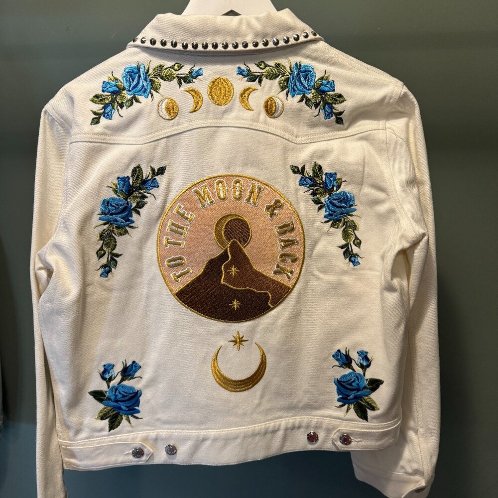 Rue De Seine To The Moon And Back Denim Jacket